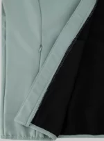 Chamarra para mujer color gris.