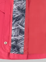 Gabardina color rojo